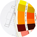 Paint Samples and Blueprints